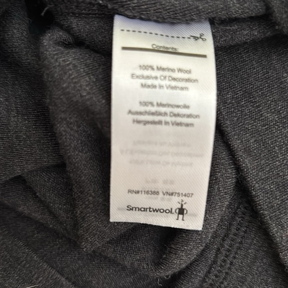 Smartwool gray Quarter-Zip sweater - Picture 8 of 8